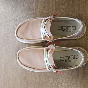 Hey Dude, Wendy Rise Chambray Rose size 9